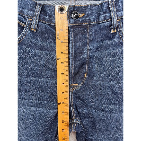 HUDSON Men's Jeans 34 (Real 36x34) Blue Straight Leg Button‎ Fly Made in USA - Picture 5 of 13